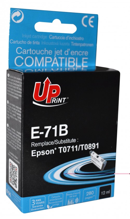 UP-E-71B-EPSON STY D78-T0711-BK-REMA